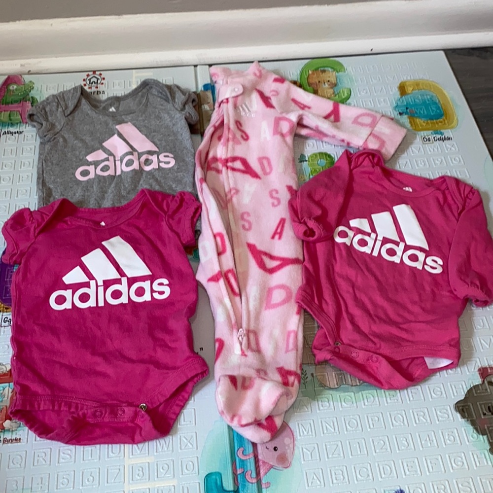 NWOT ADIDAS BUNDLE. 3 months